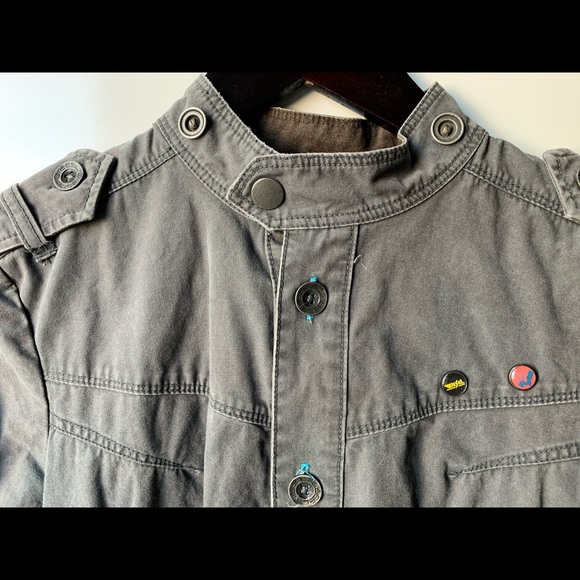 VINTAGE// DIESEL MILITARY JACKET - Picture 2 of 7